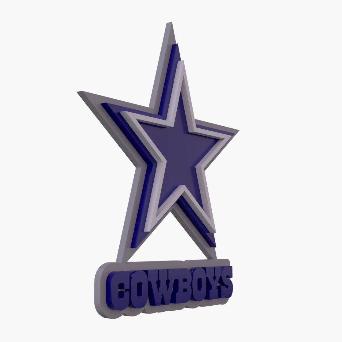 NFL all LOGOS keychan Printable an Renderable 3D print model_29