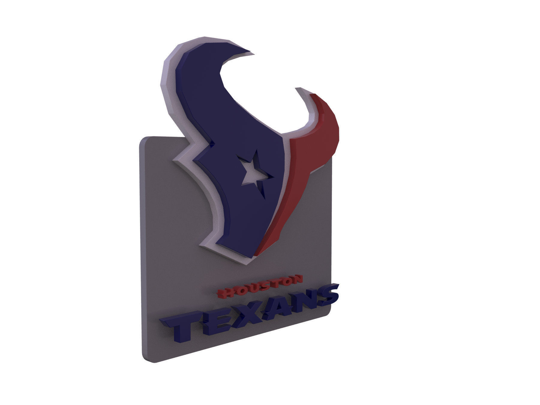 NFL all LOGOS keychan Printable an Renderable 3D print model_58