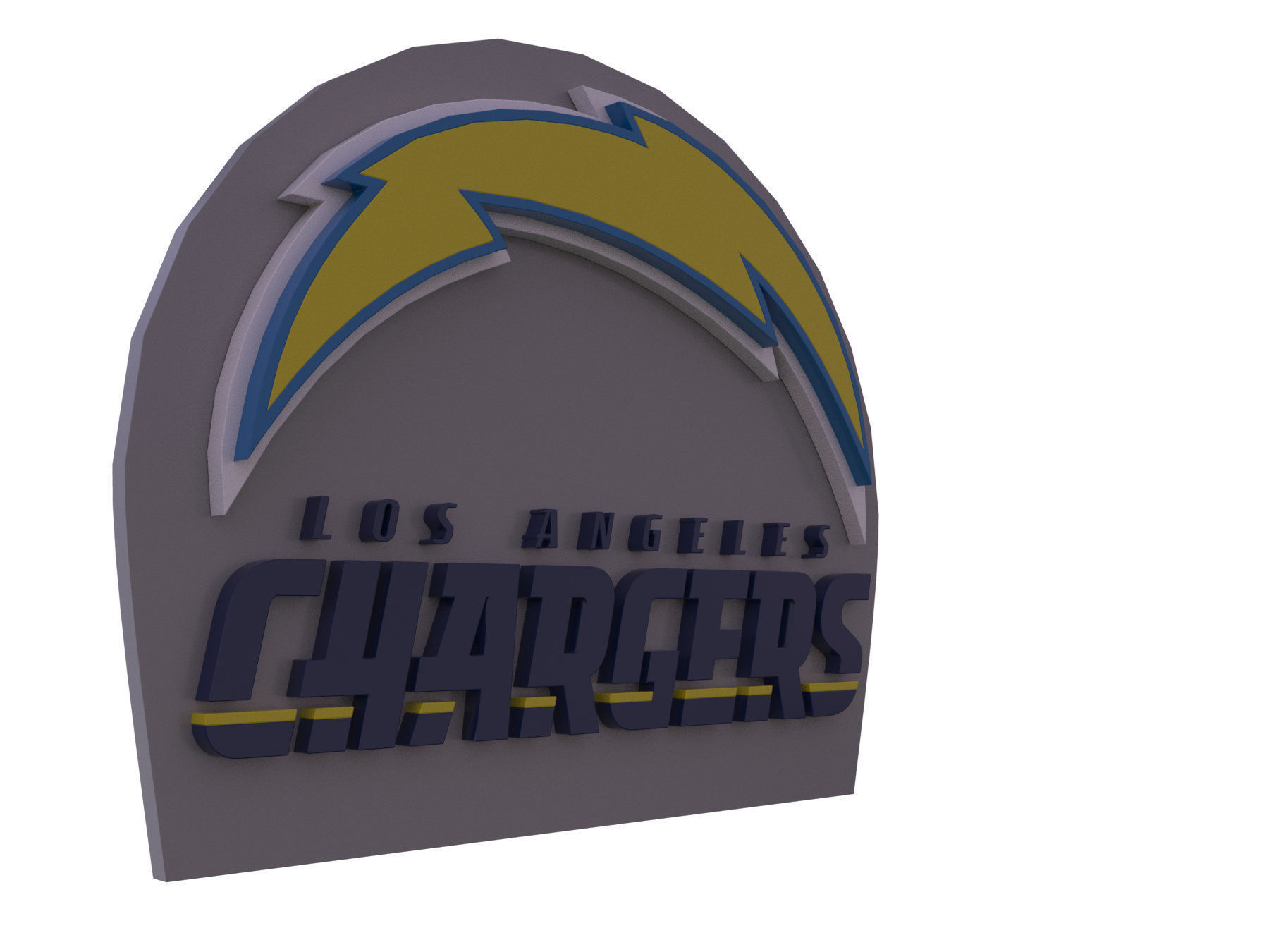 NFL all LOGOS keychan Printable an Renderable 3D print model_5