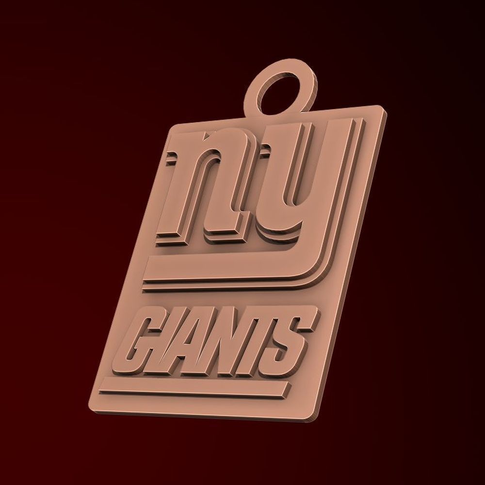 NFL all LOGOS keychan Printable an Renderable 3D print model_77