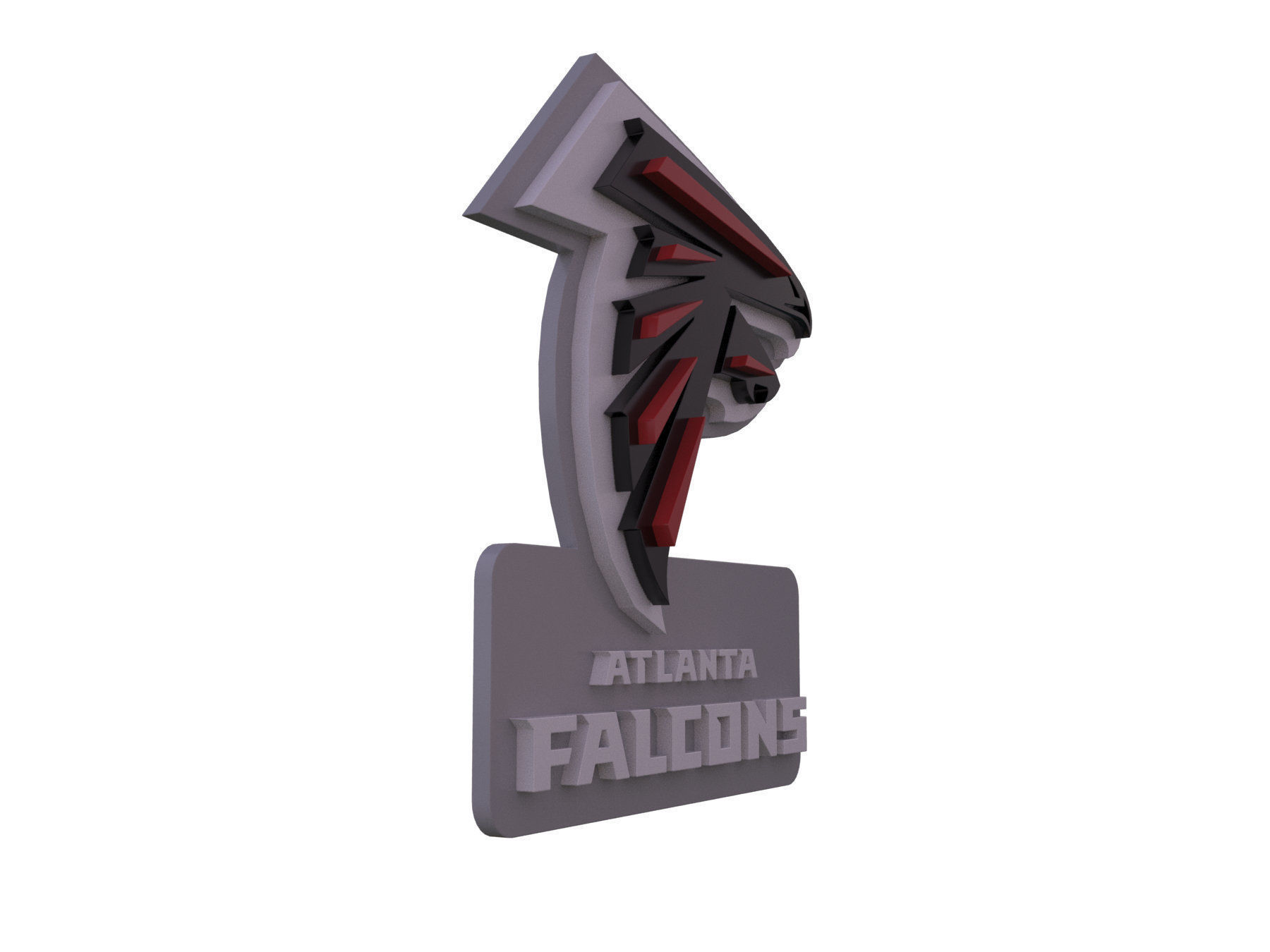 NFL all LOGOS keychan Printable an Renderable 3D print model_14