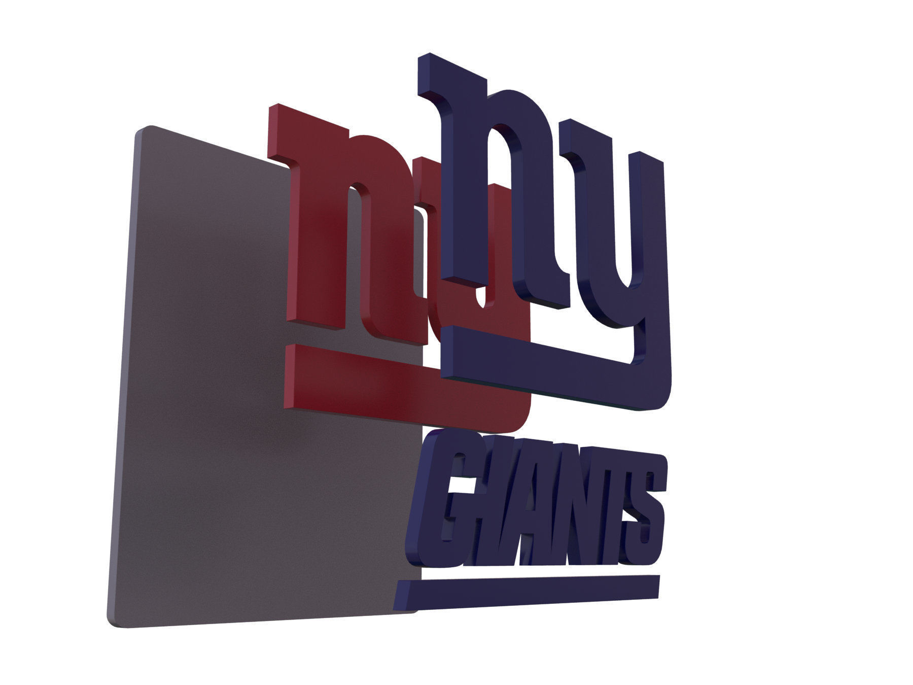 NFL all LOGOS keychan Printable an Renderable 3D print model_42