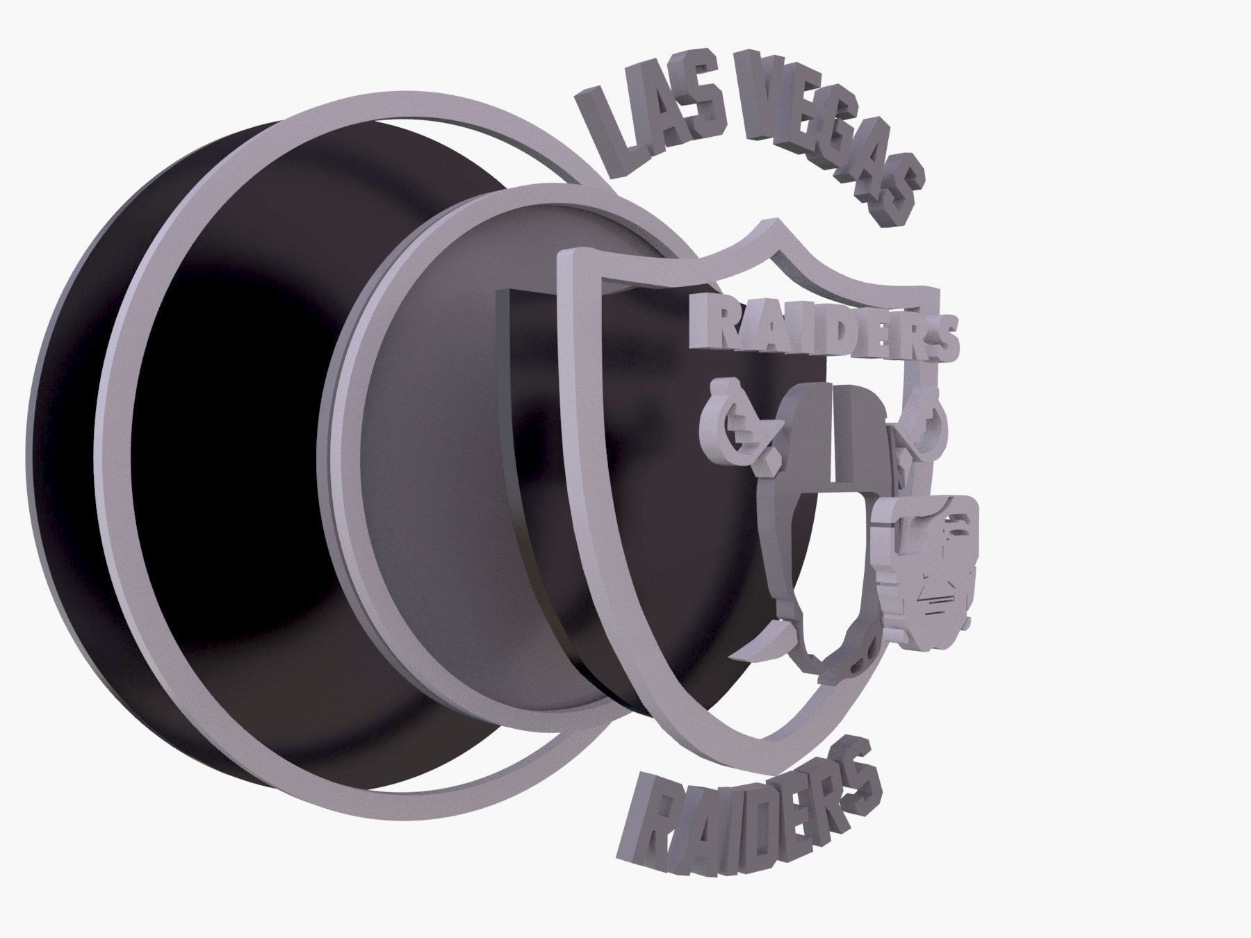 NFL all LOGOS keychan Printable an Renderable 3D print model_47