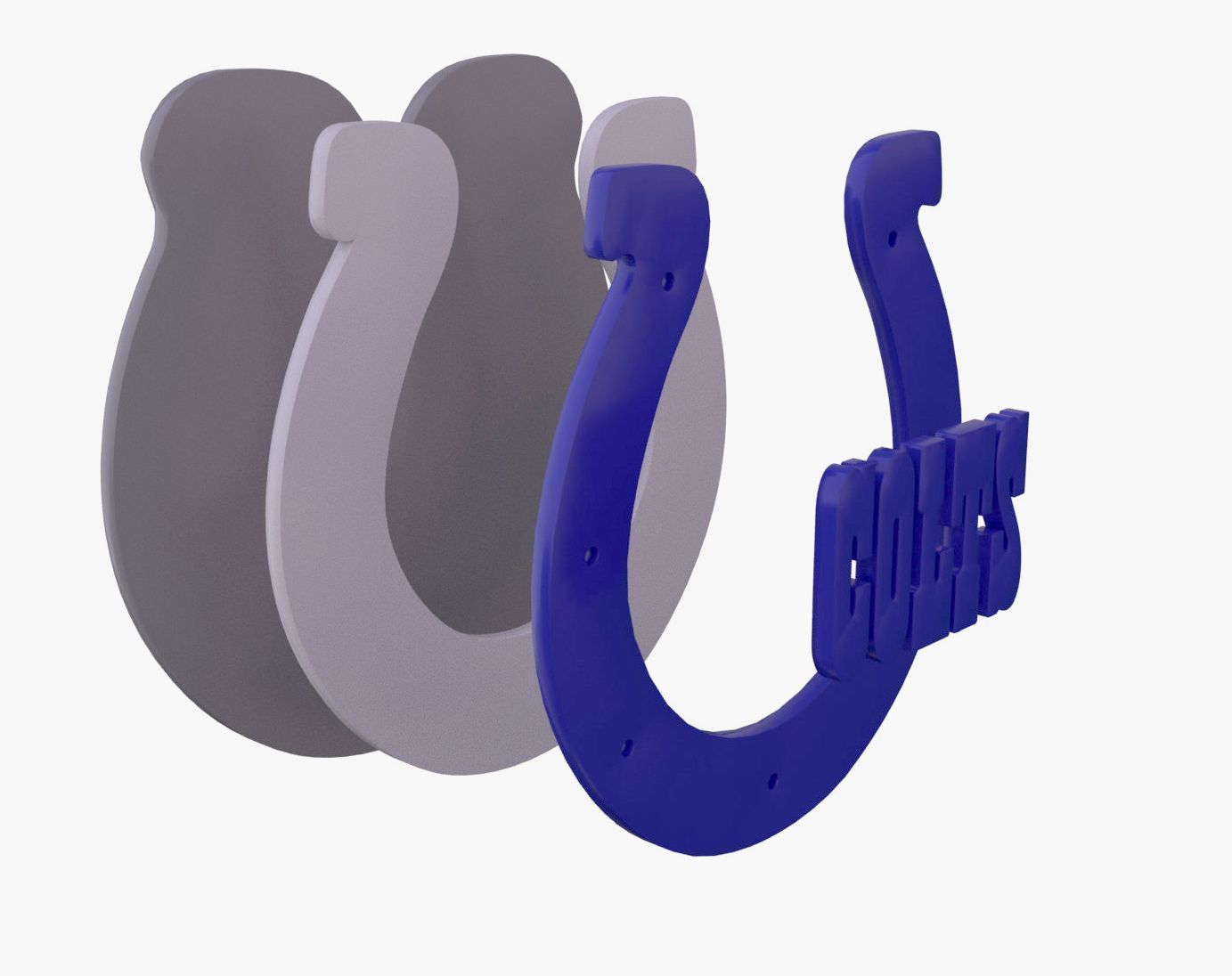 NFL all LOGOS keychan Printable an Renderable 3D print model_26