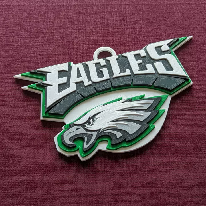 NFL all LOGOS keychan Printable an Renderable 3D print model_81