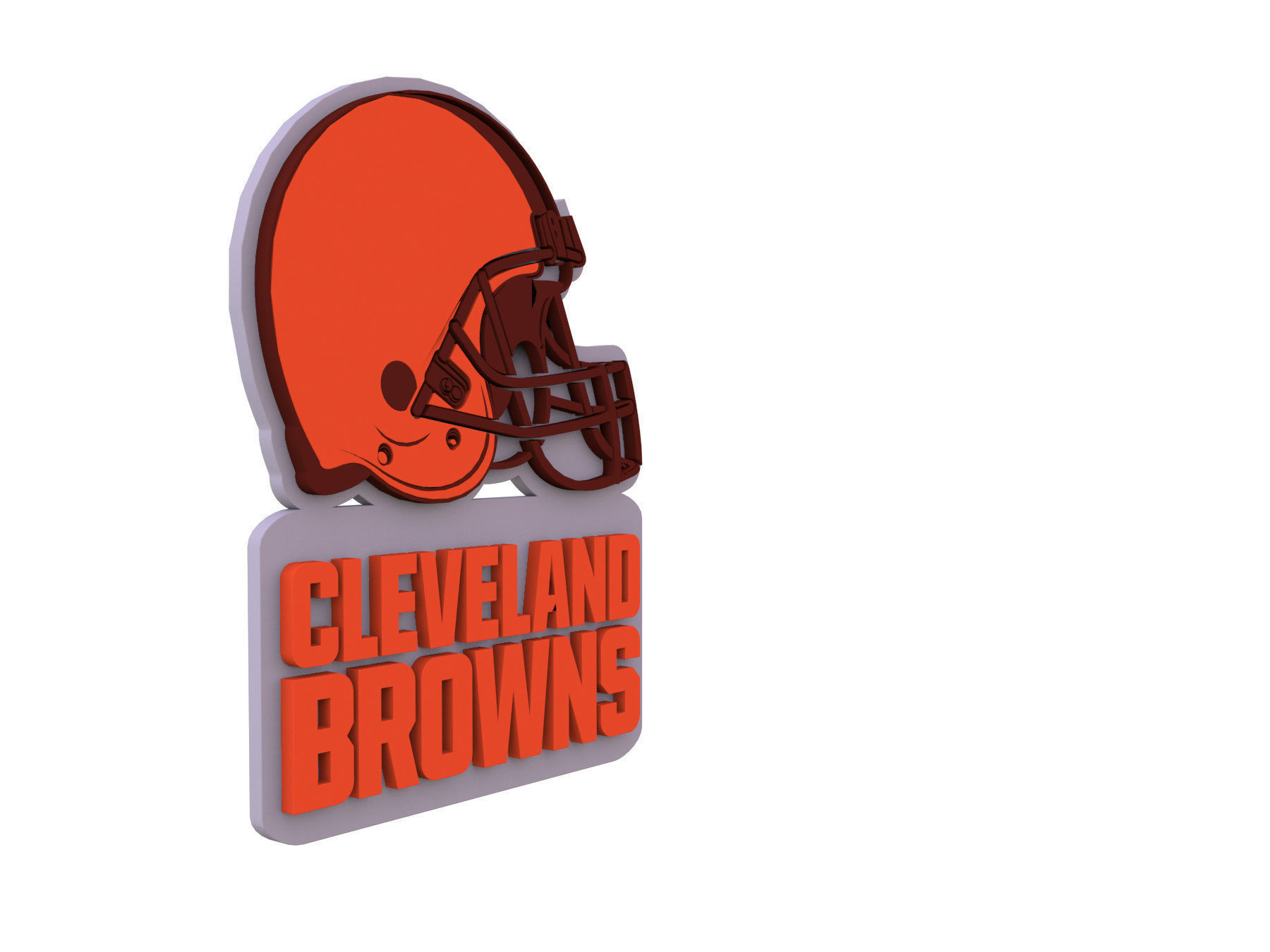 NFL all LOGOS keychan Printable an Renderable 3D print model_23