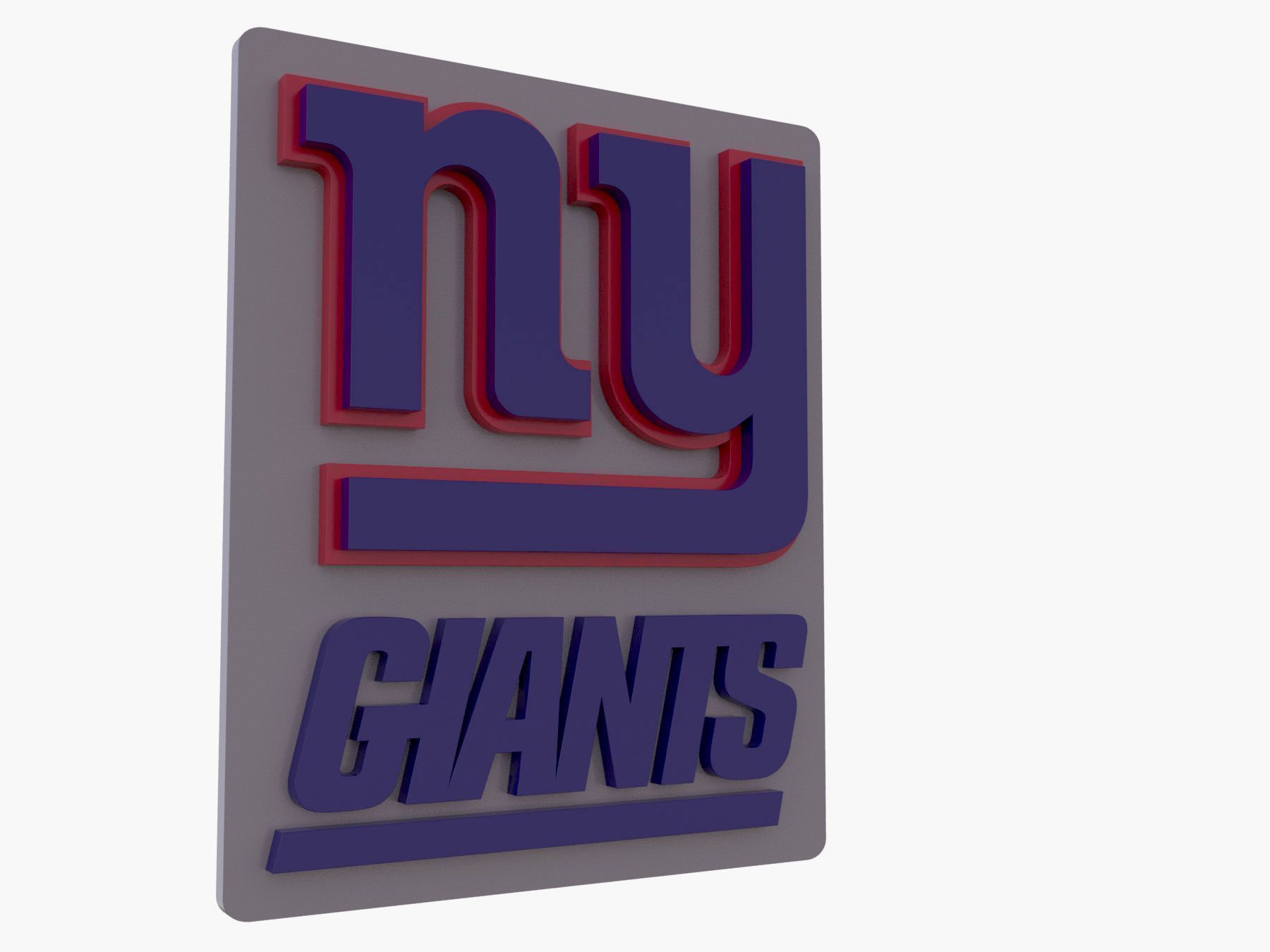 NFL all LOGOS keychan Printable an Renderable 3D print model_43