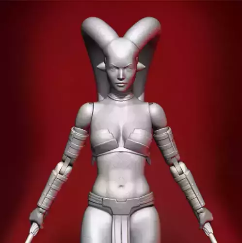 Sith Action Figure 3D print model