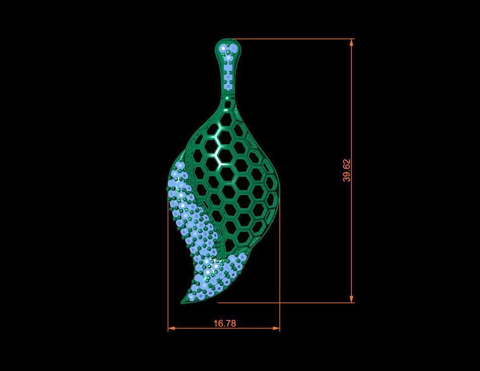 fashion pendant 3D print model_6