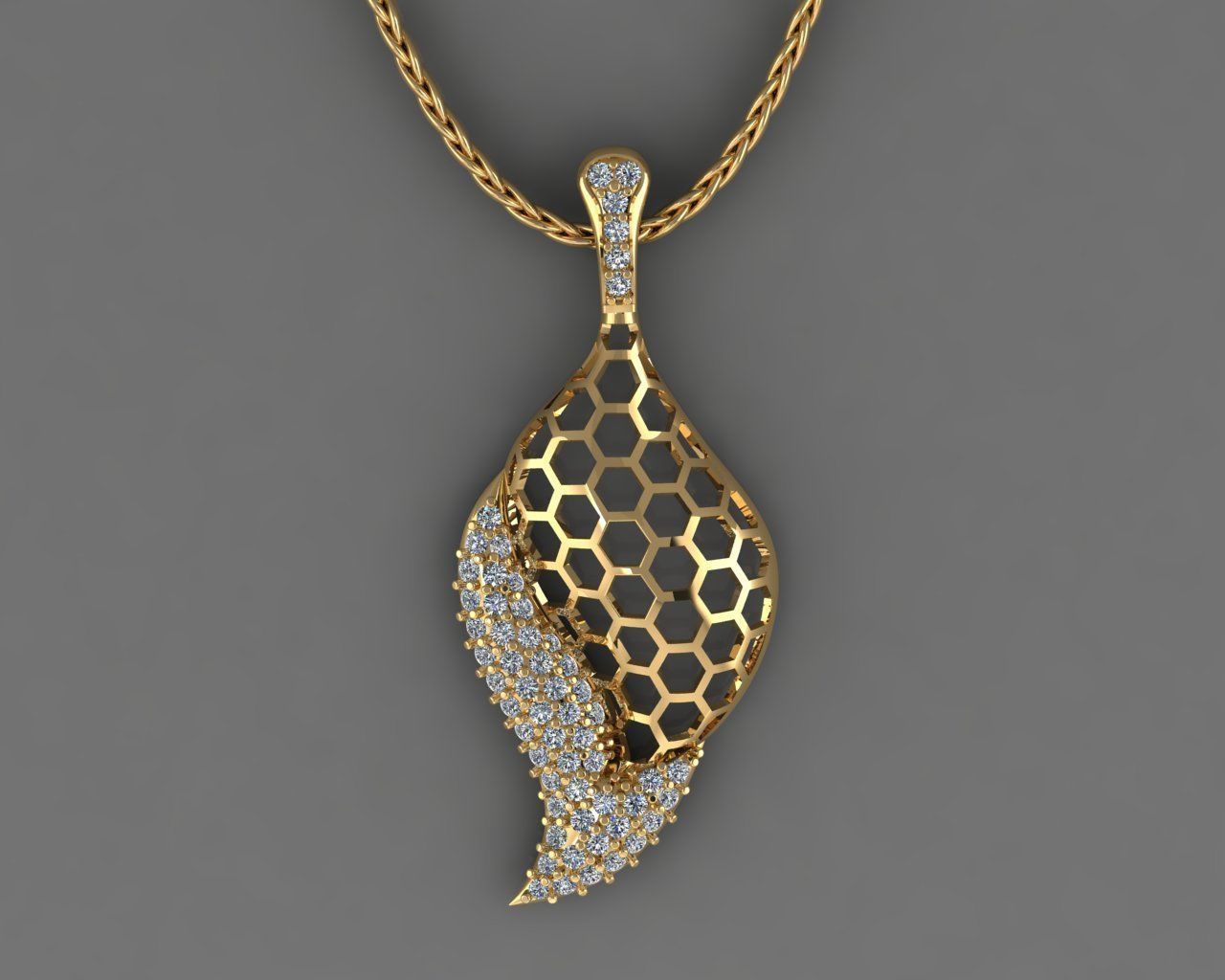 fashion pendant 3D print model_9