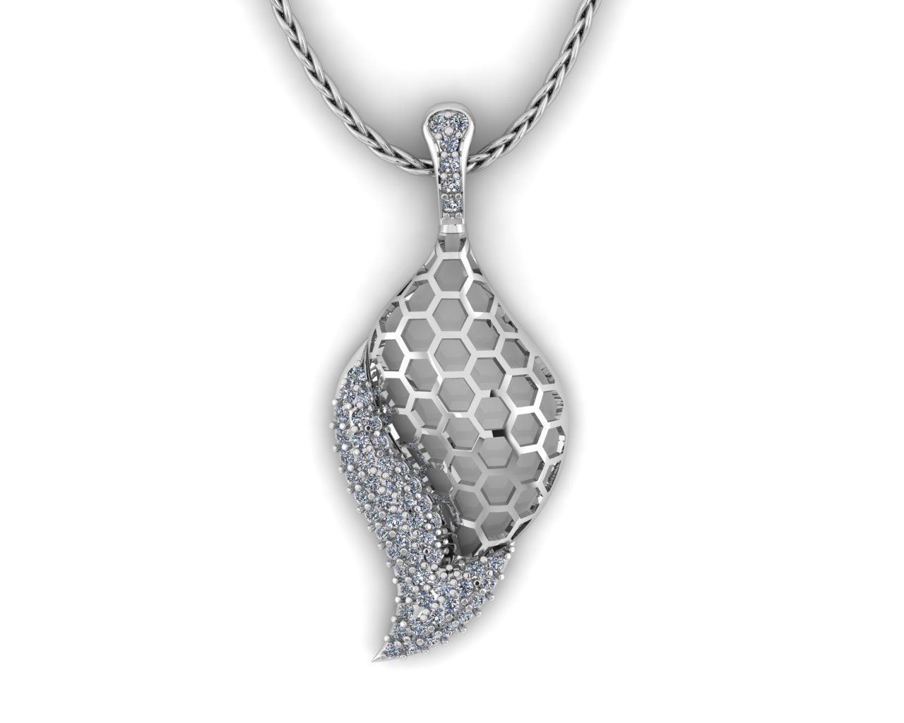 fashion pendant 3D print model_2