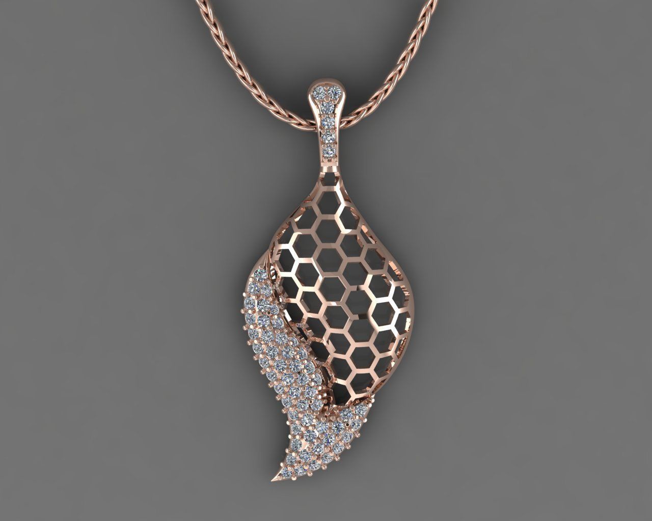 fashion pendant 3D print model_7
