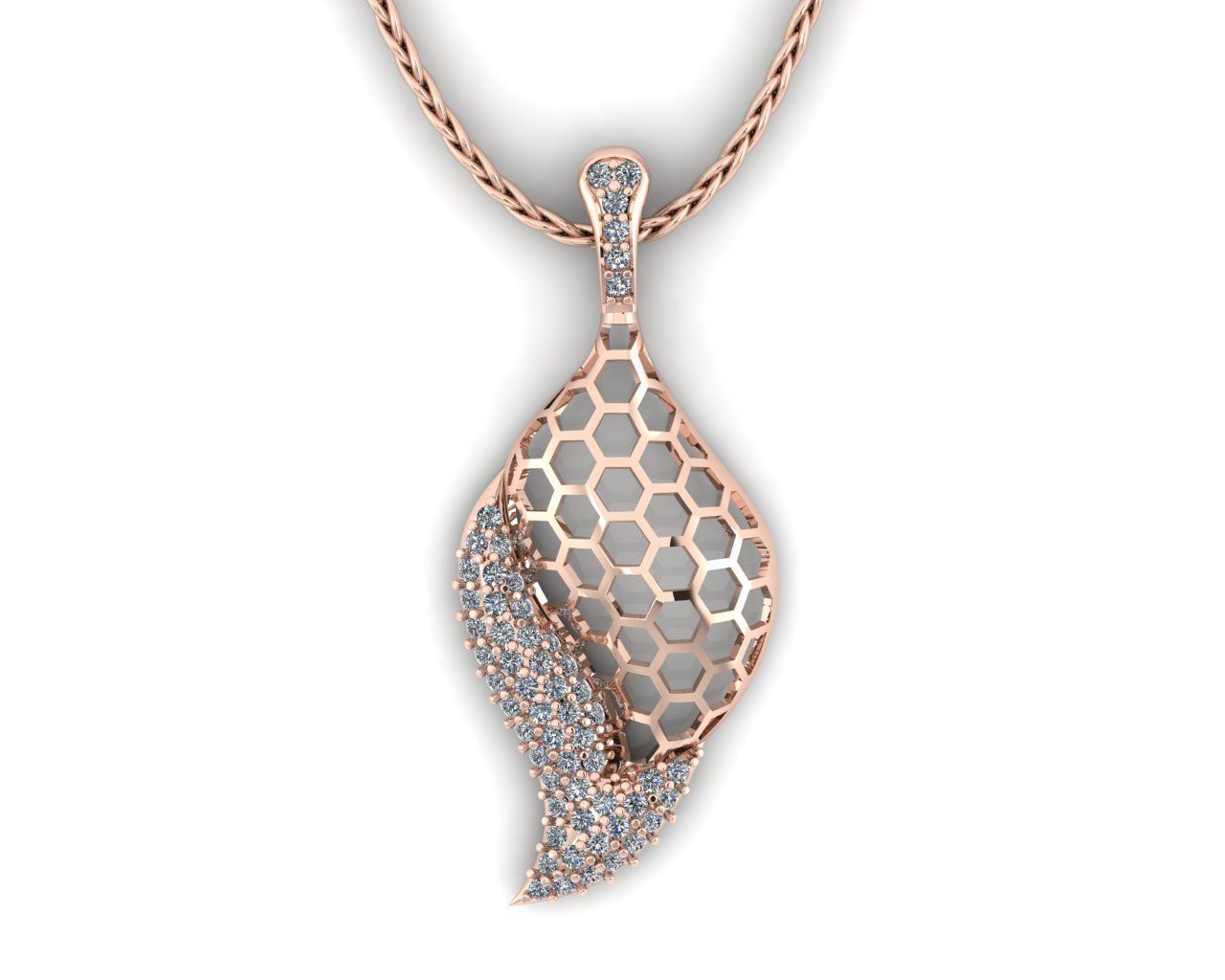 fashion pendant 3D print model_1