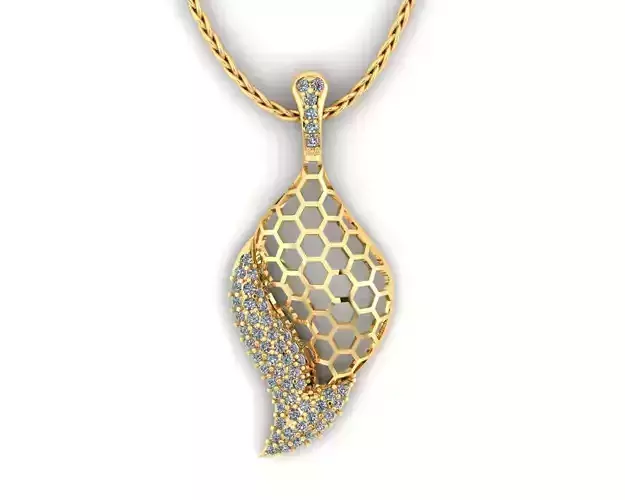 fashion pendant 3D print model