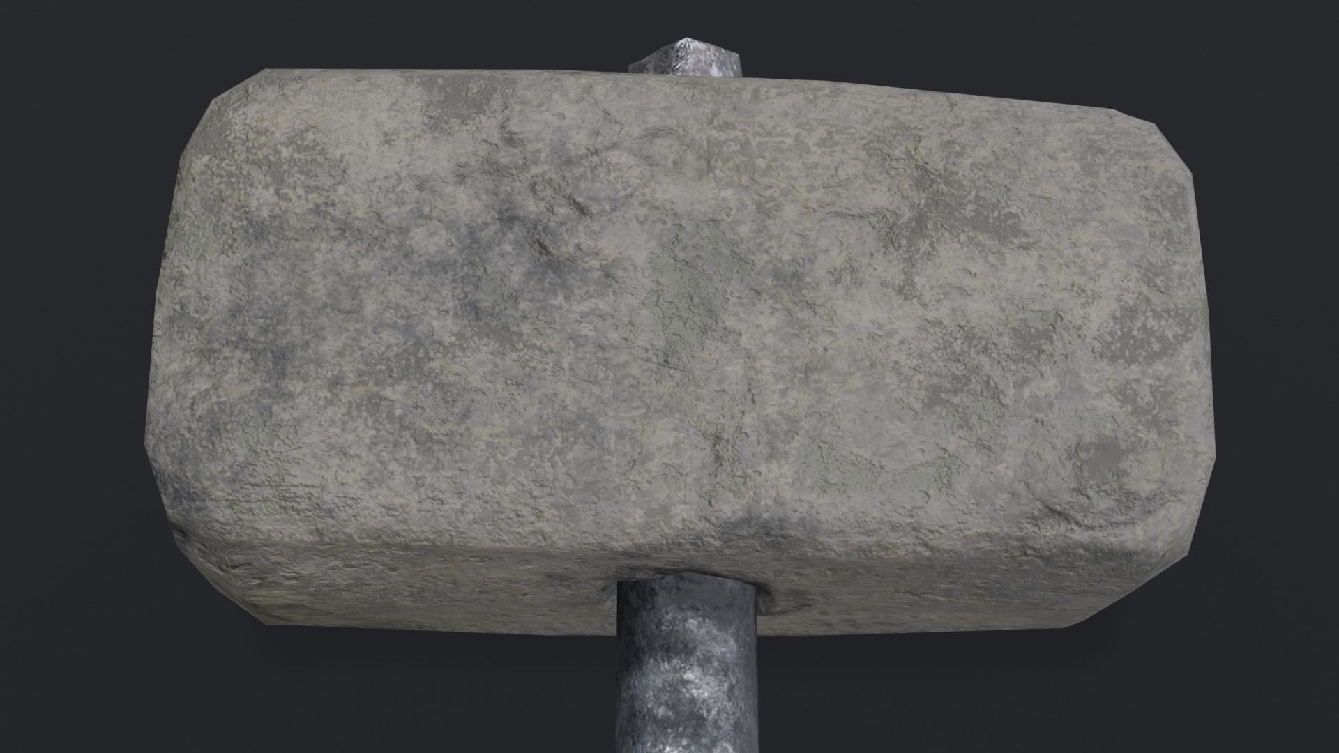 Hammer 03 Low-poly 3D model_3