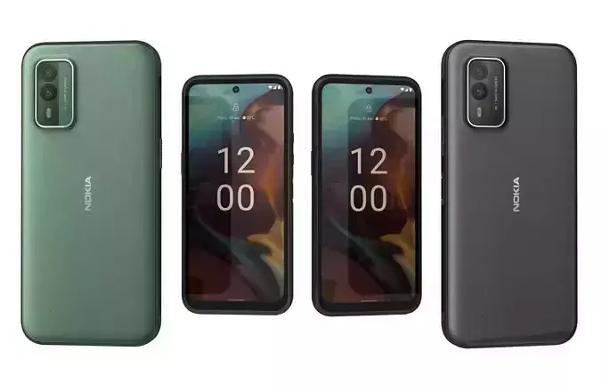 Nokia XR30 Black And Green