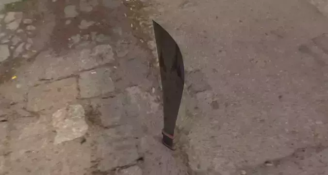 Machete -- PBR -- Game Ready Asset Free low-poly 3D model