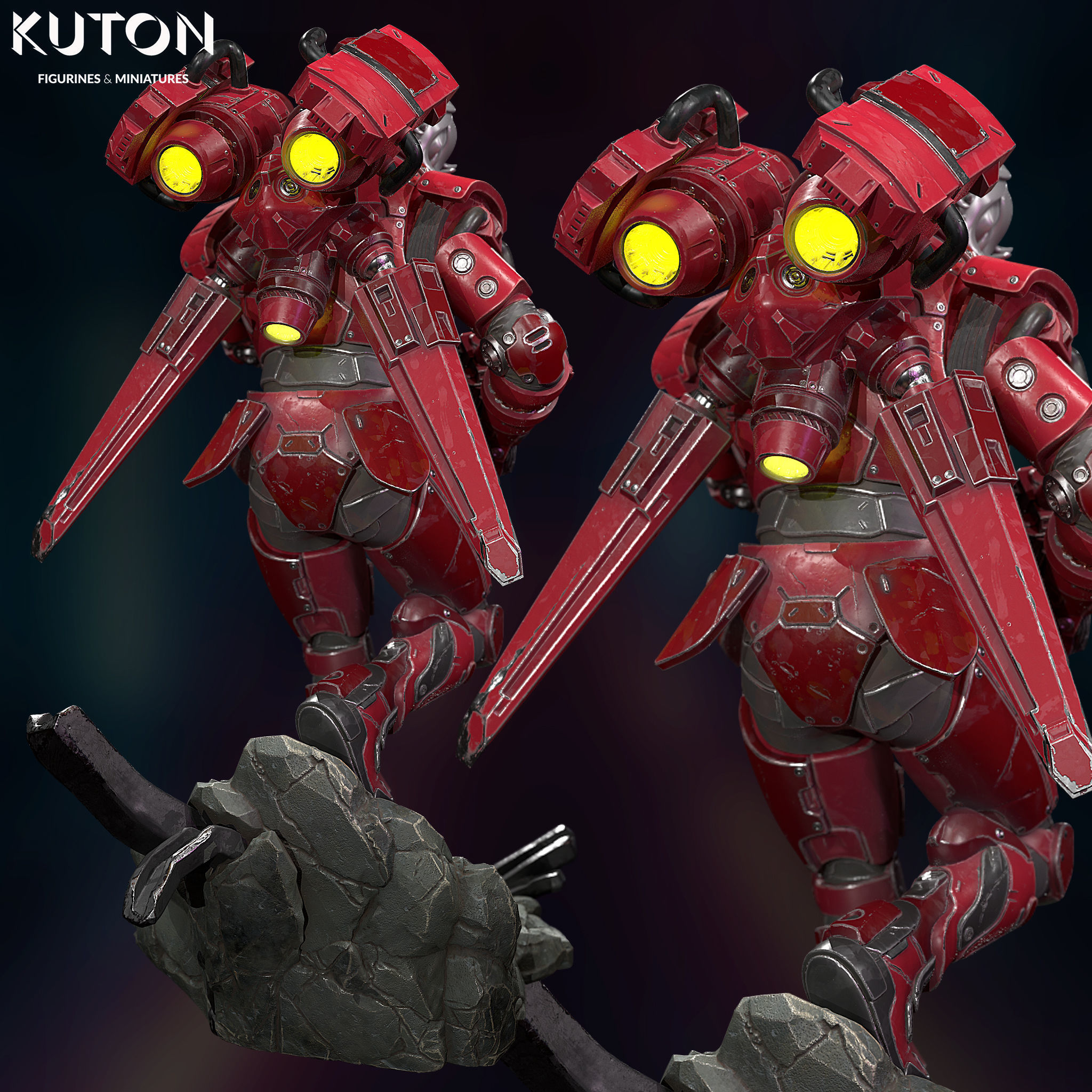 Captain Lily 3D print model_4