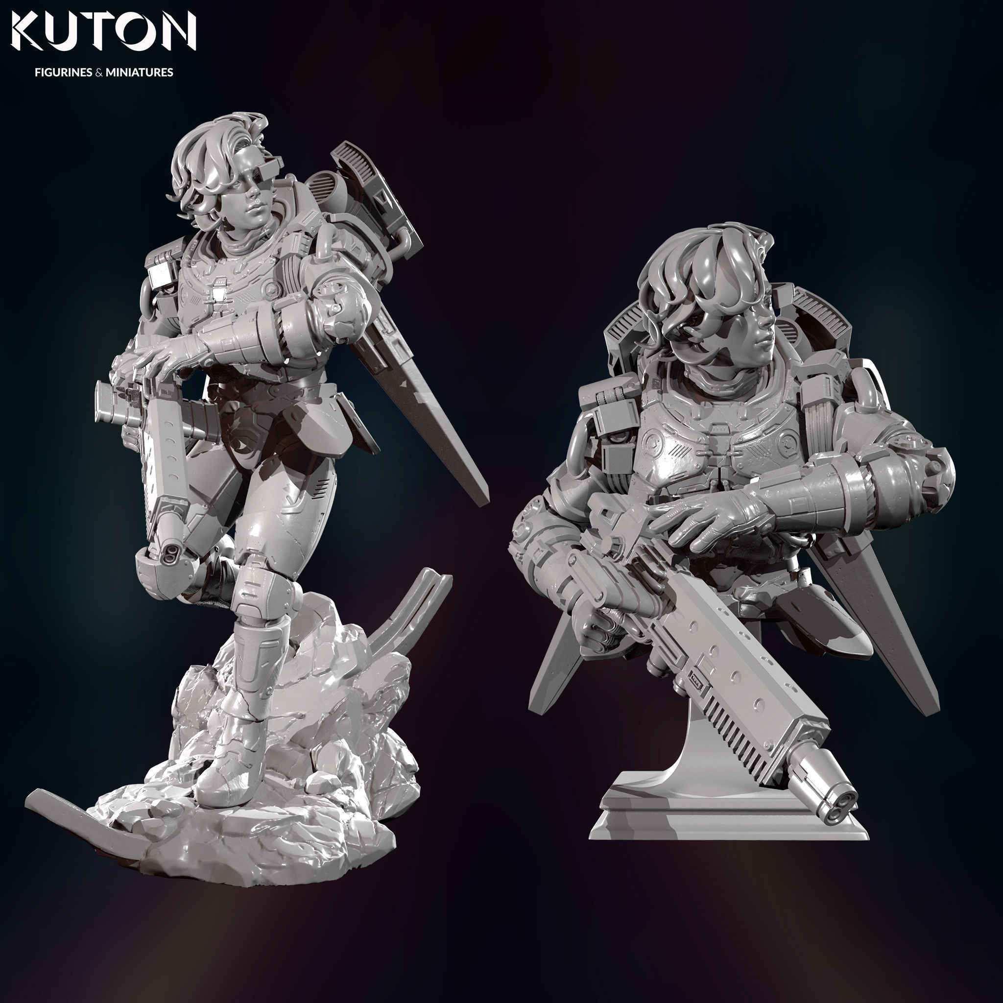 Captain Lily 3D print model_5