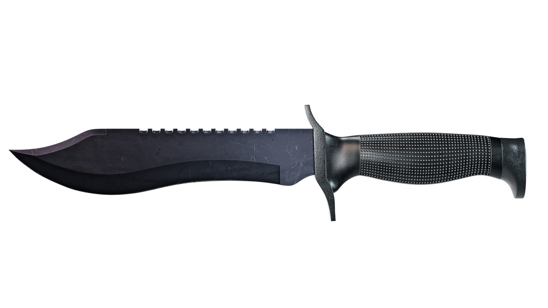 Fixed Knife 3D model_13