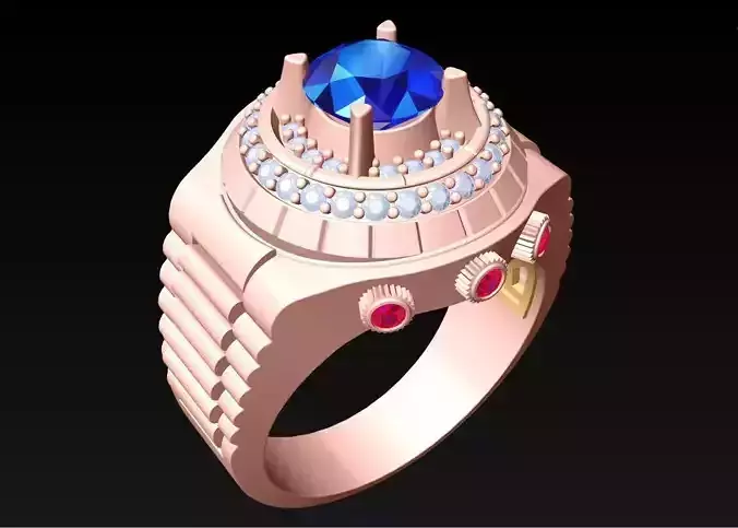 Diamond Ring - N1337 3D print model