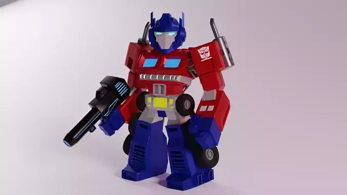 Optimus Prime 3D model