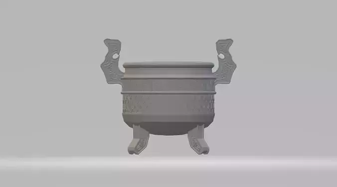 Chinese Ding Furnace Incense 