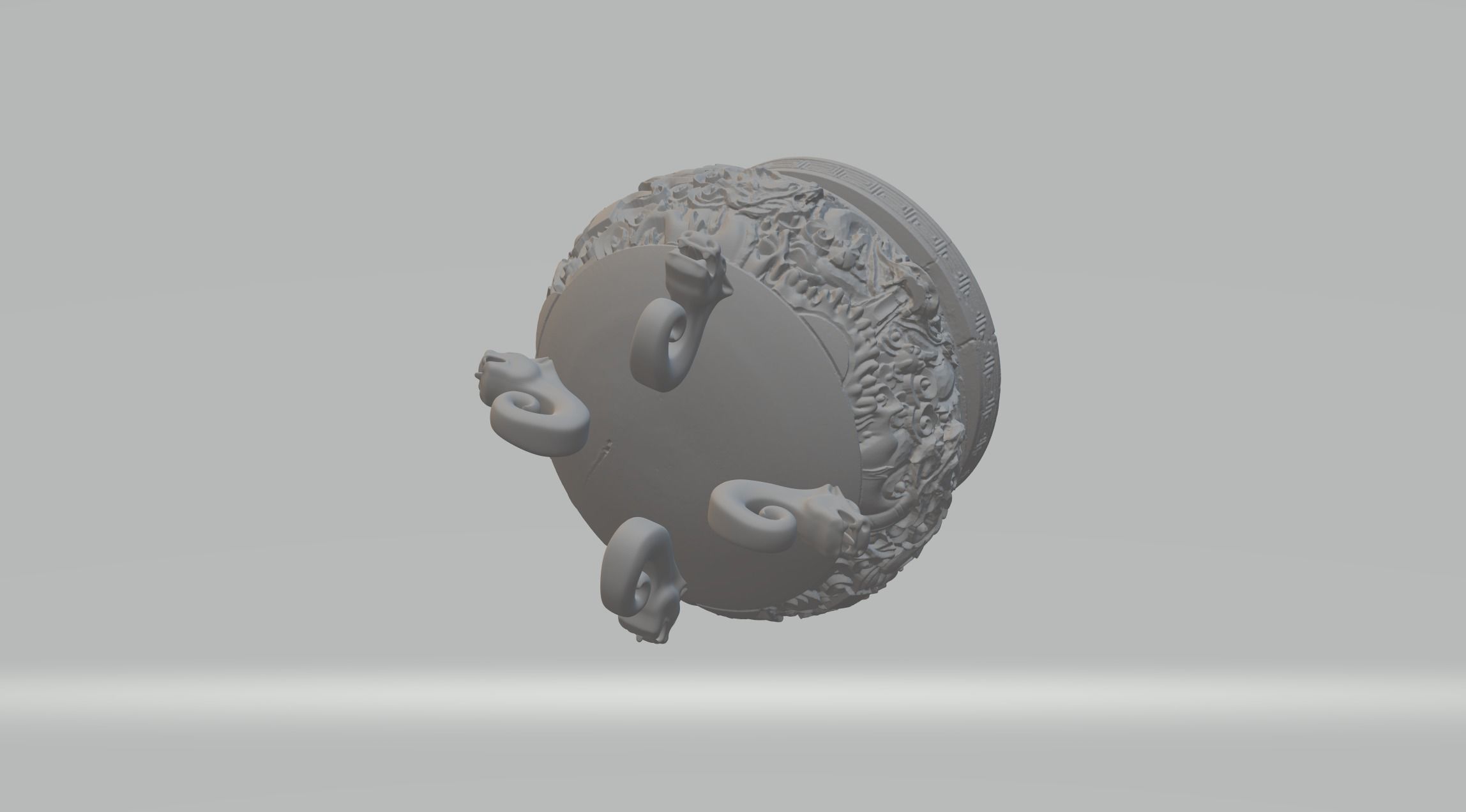 Chinese Ding Furnace Incense 3D print model_4