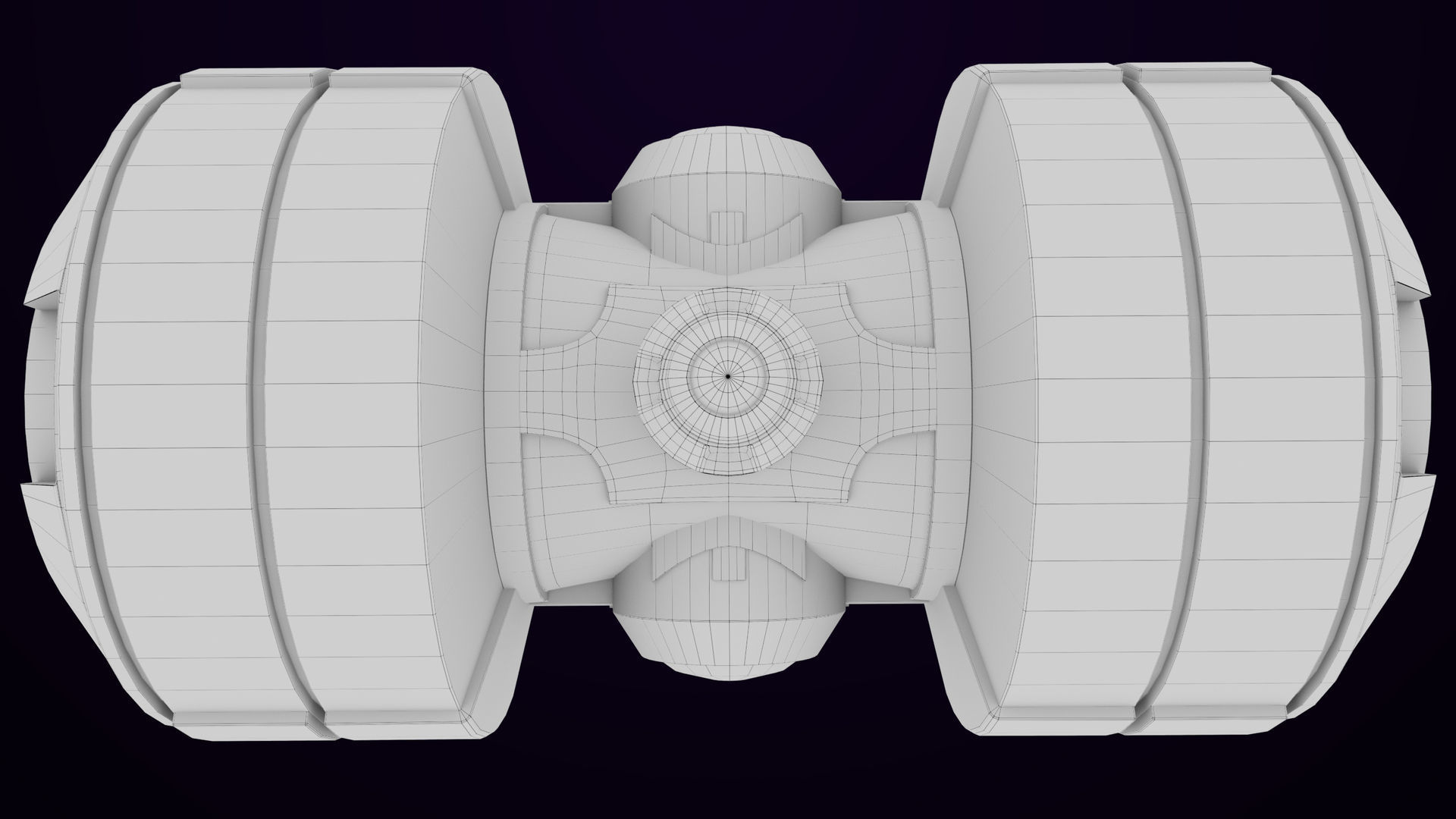 Sci-Fi Hammer 10 All PBR Unity UE Textures Included Low-poly 3D model_24