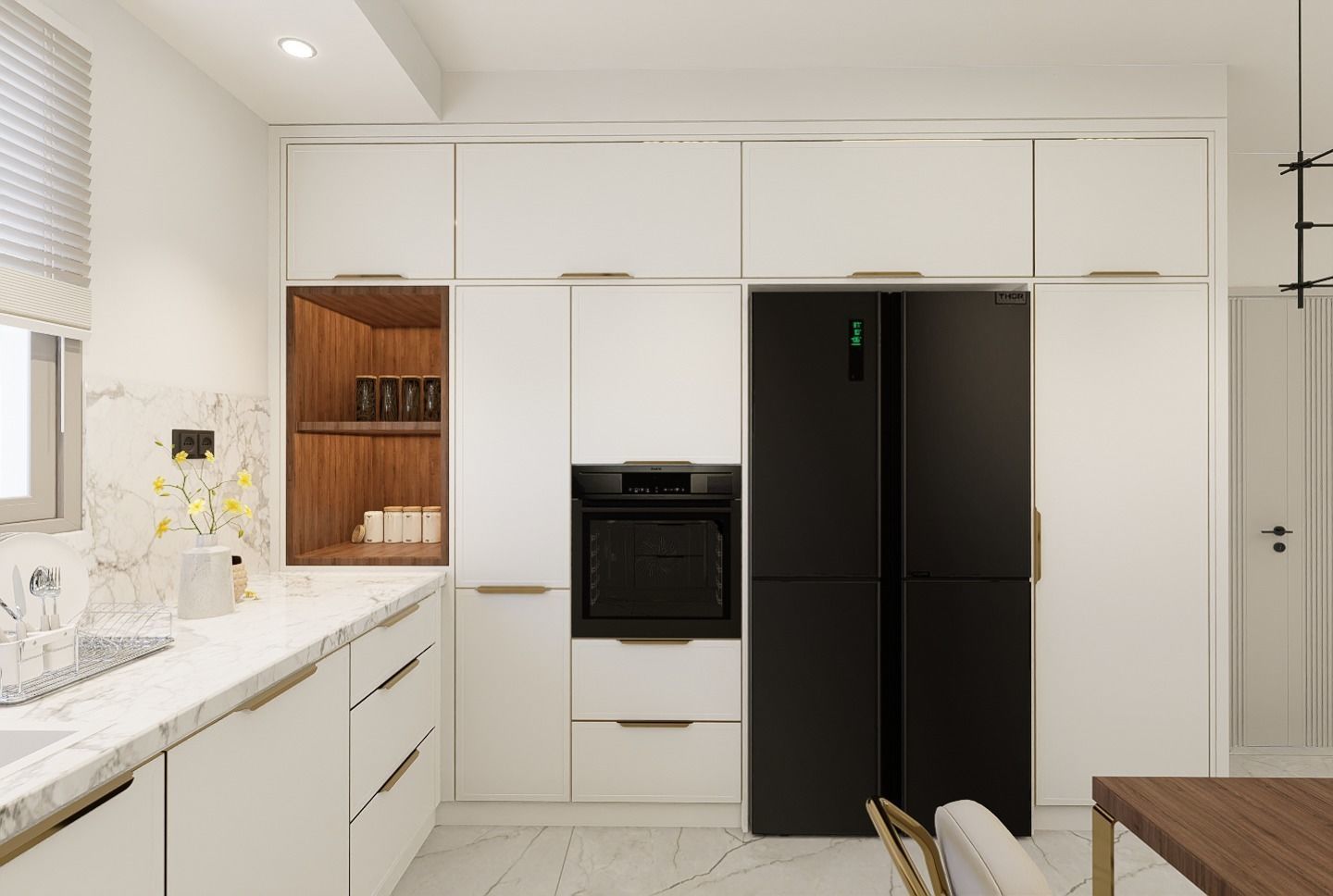 Kitchen design 3D model_14