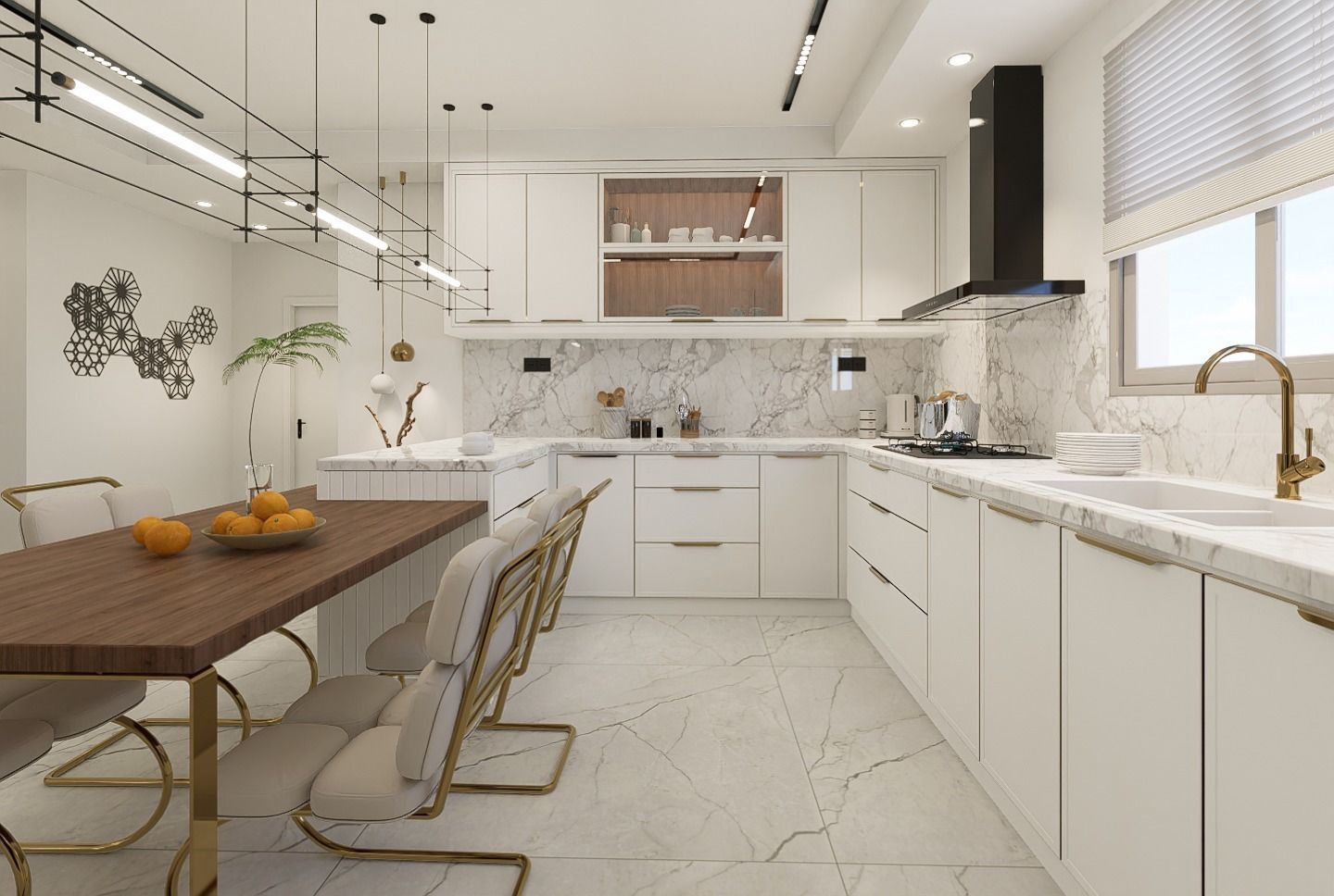 Kitchen design 3D model_13