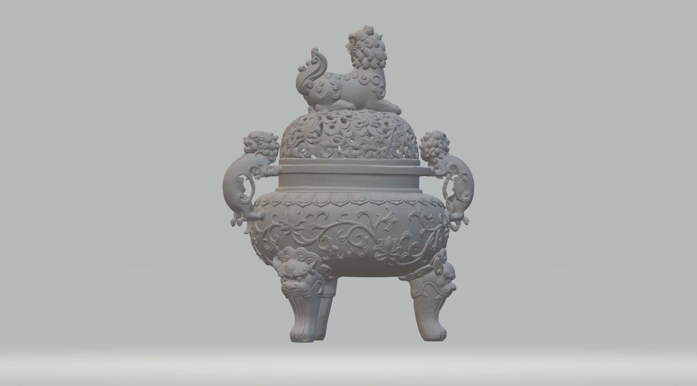 Chinese Ancient Bronze Ware 3D print model_2