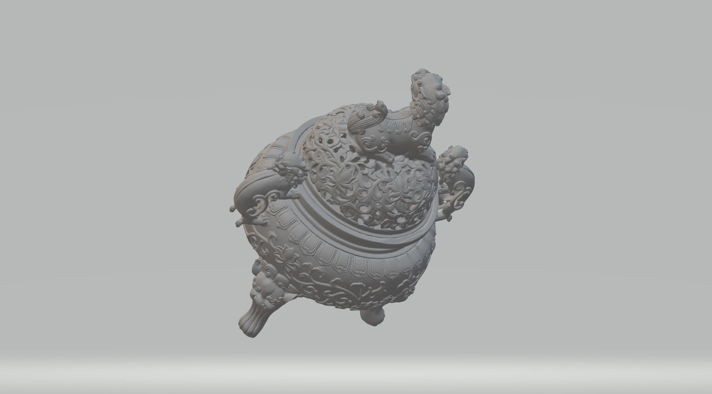 Chinese Ancient Bronze Ware 3D print model_3