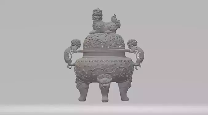 Chinese Ancient Bronze Ware 3D print model
