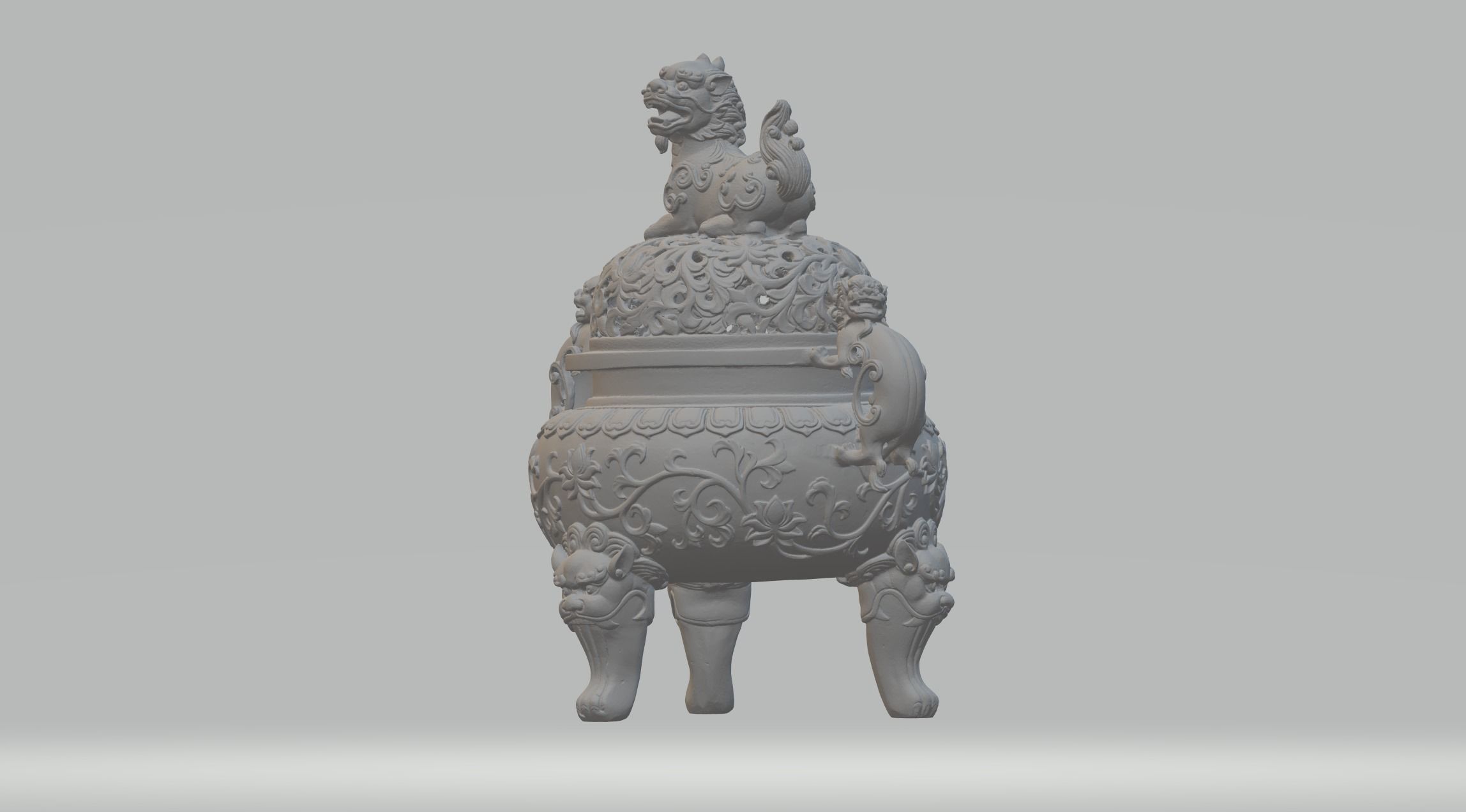 Chinese Ancient Bronze Ware 3D print model_1