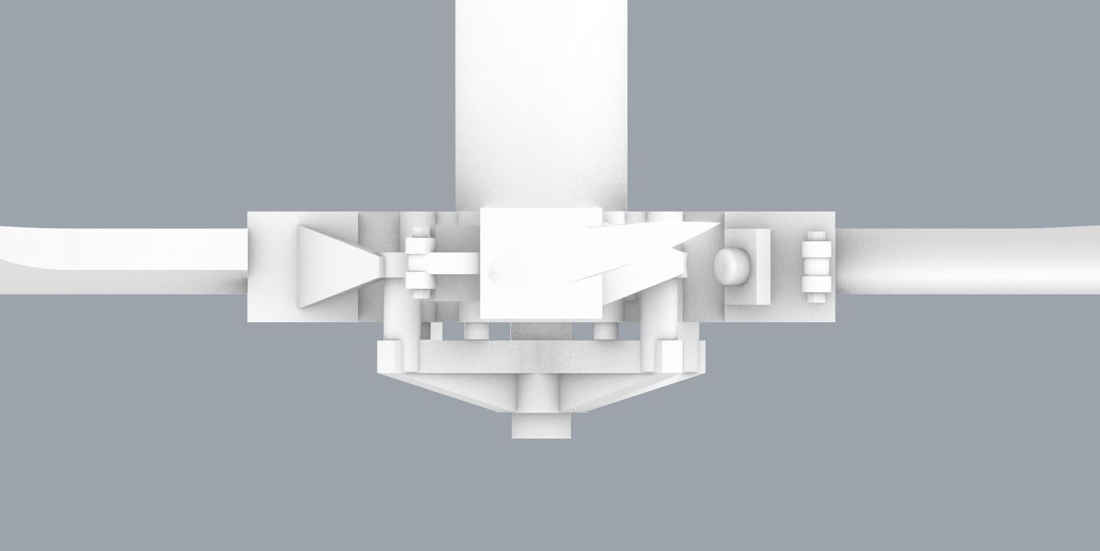 PM Sea King Wessex Tail Rotor 3D print model_13