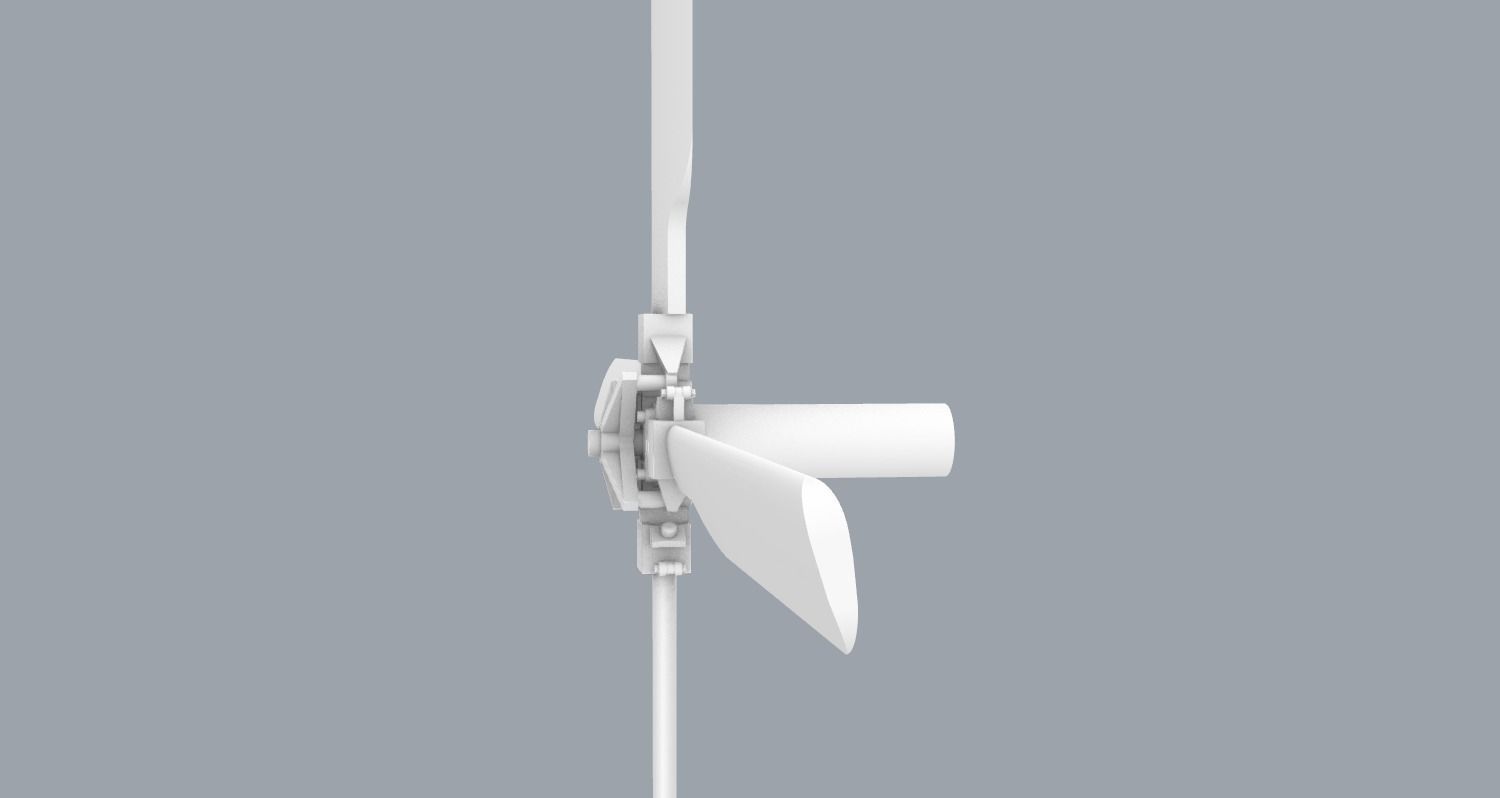 PM Sea King Wessex Tail Rotor 3D print model_9