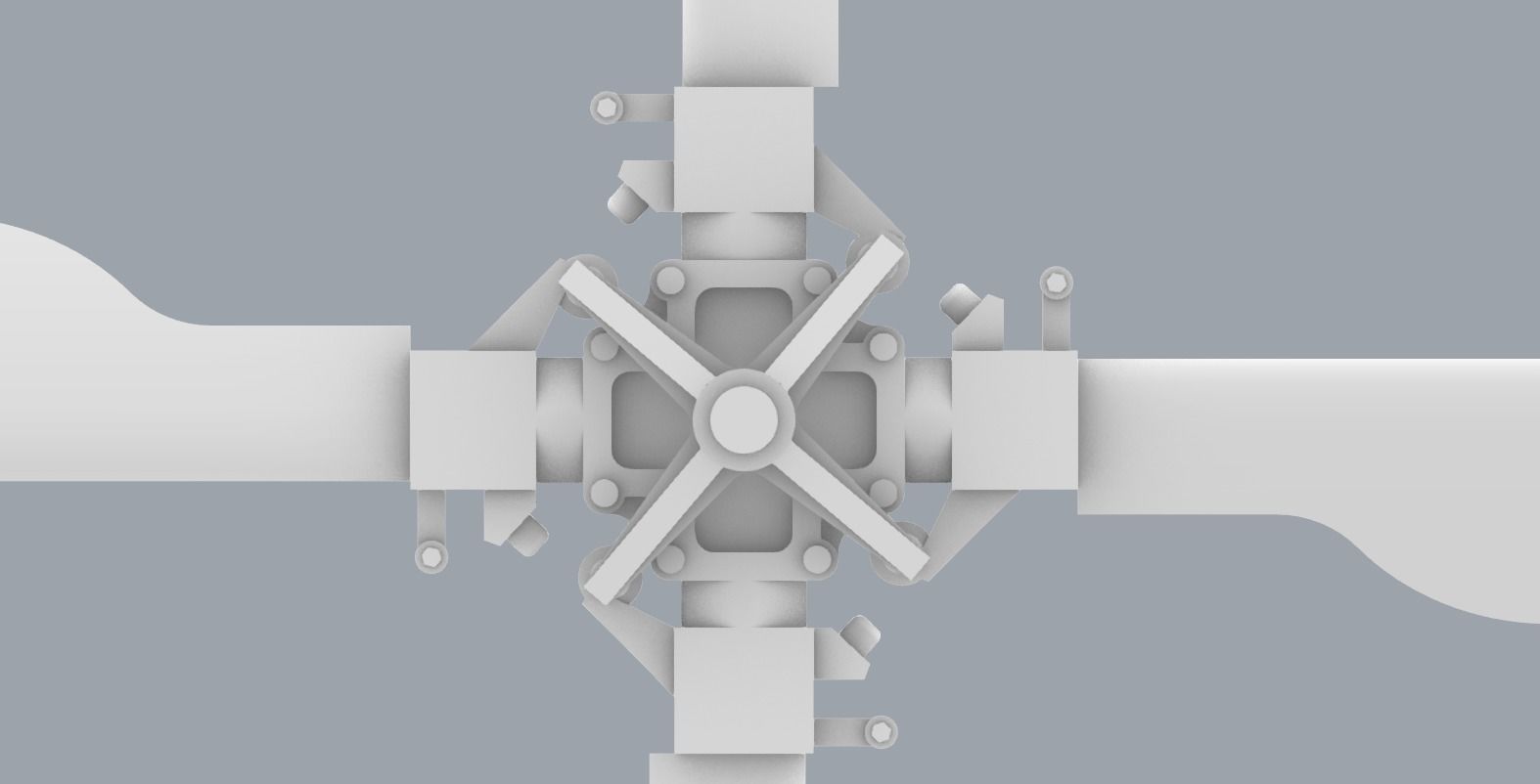 PM Sea King Wessex Tail Rotor 3D print model_14