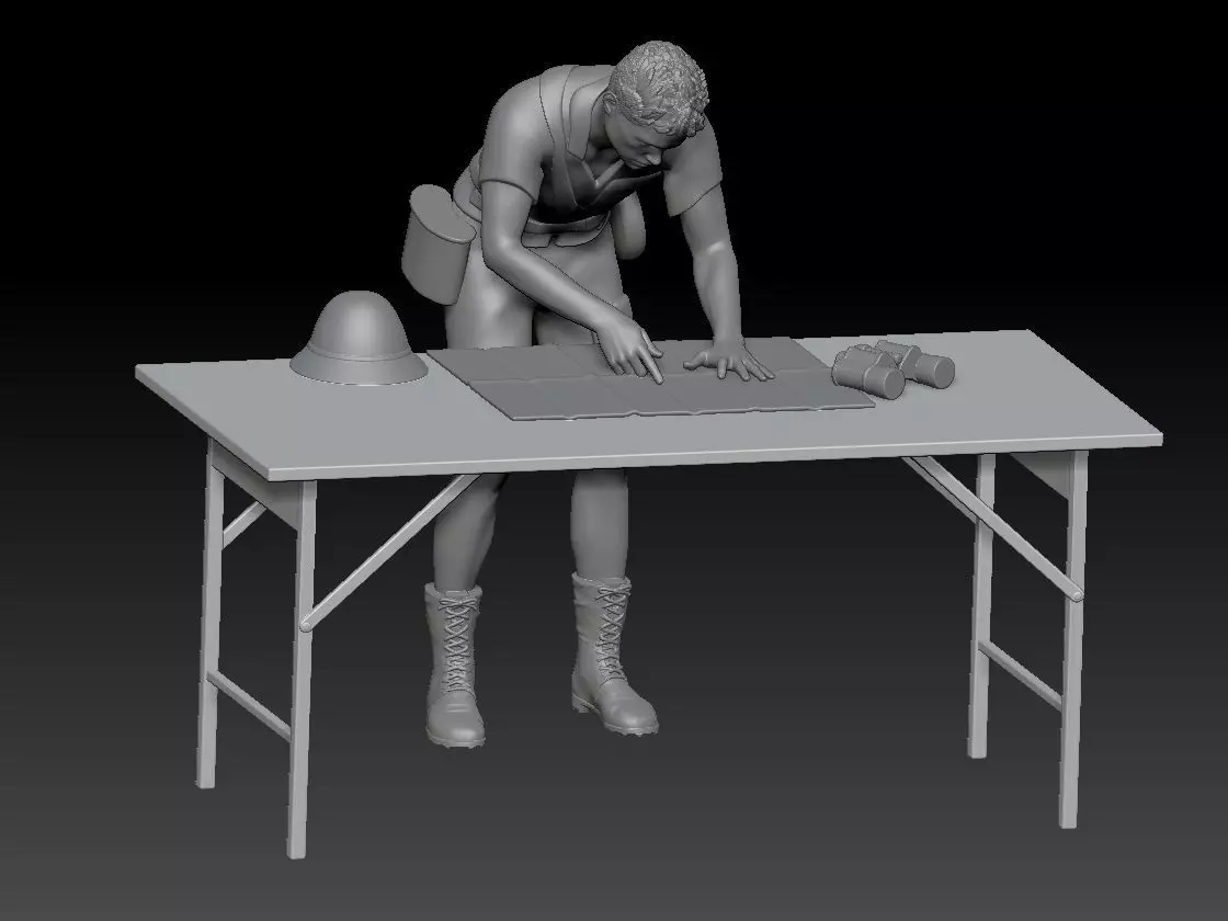 SAFARI MAP 3D print model_0