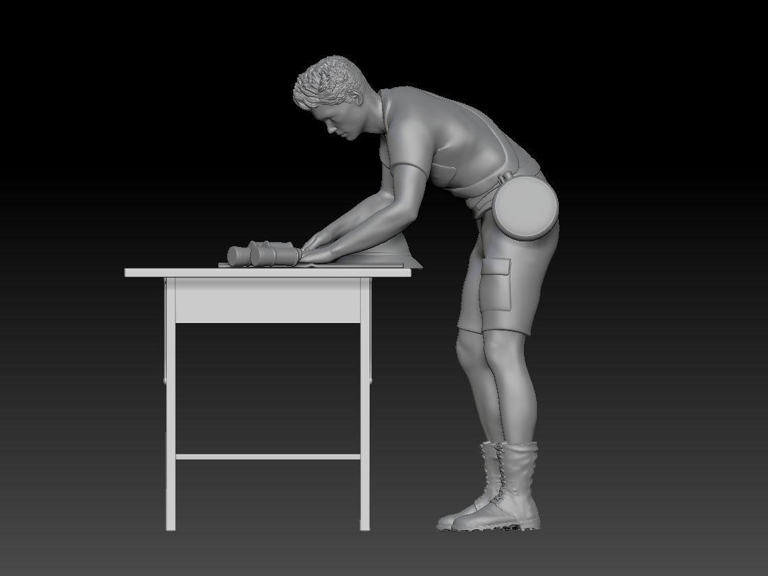 SAFARI MAP 3D print model_2