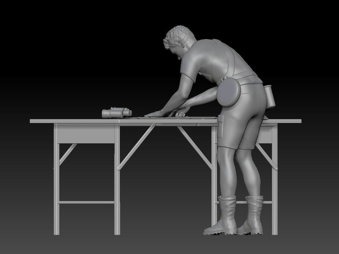 SAFARI MAP 3D print model_3