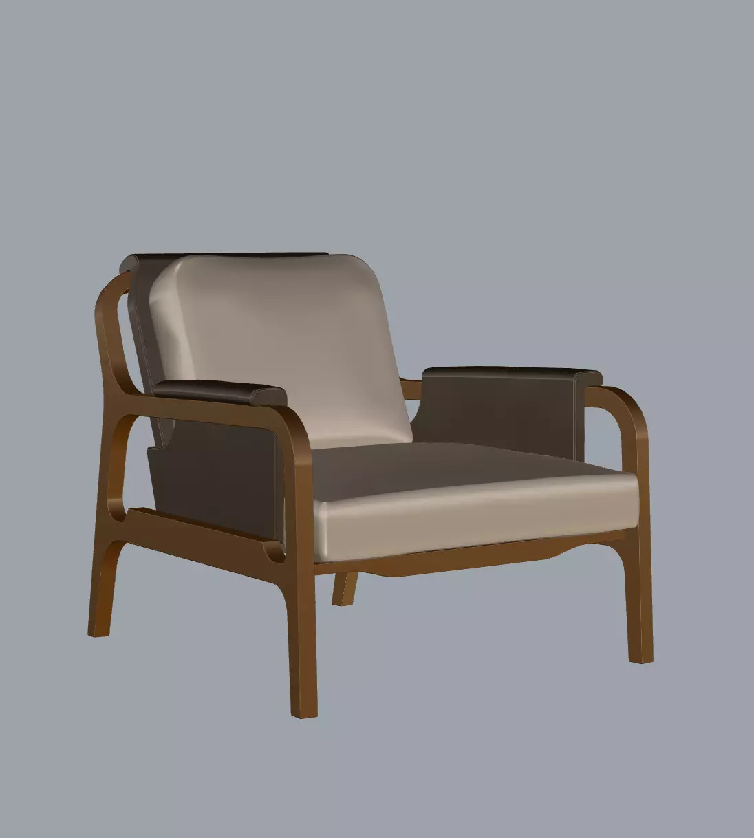 Caste - Fergus Lounge Chair Free 3D model