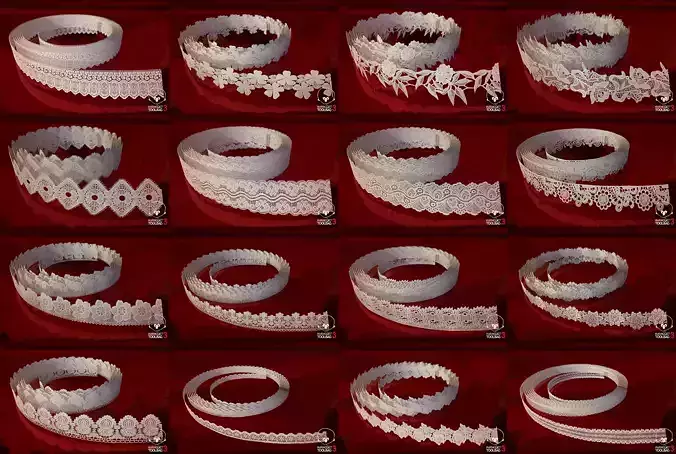 Fabric Vol 27 - Lace Trims