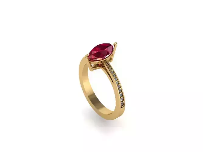 Marque gem ring