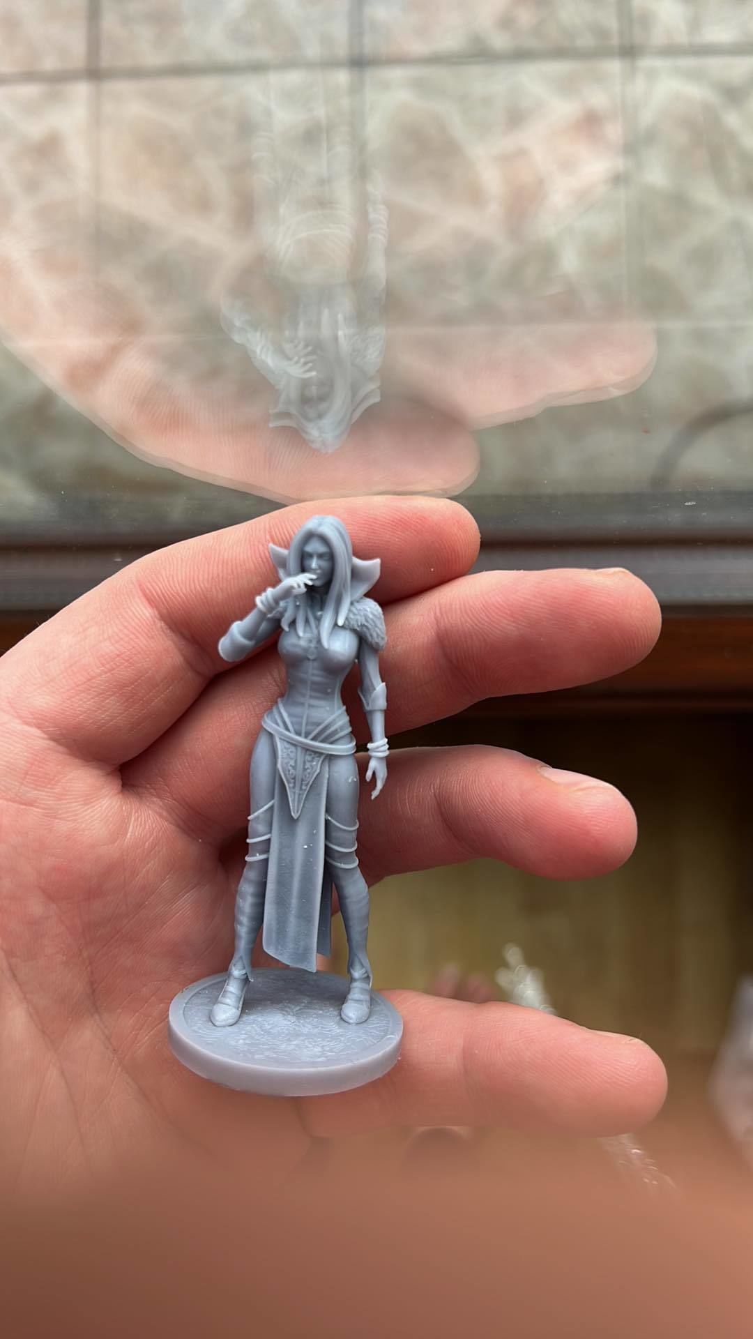 Adele - Dark Fantasy Minis STL Vol 1   3D print model_1