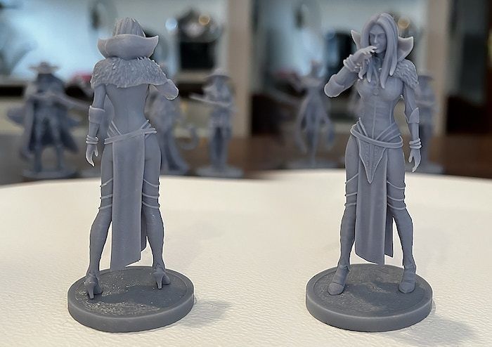 Adele - Dark Fantasy Minis STL Vol 1   3D print model_2
