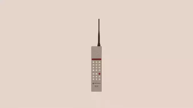 Motorola Phone Free 3D model