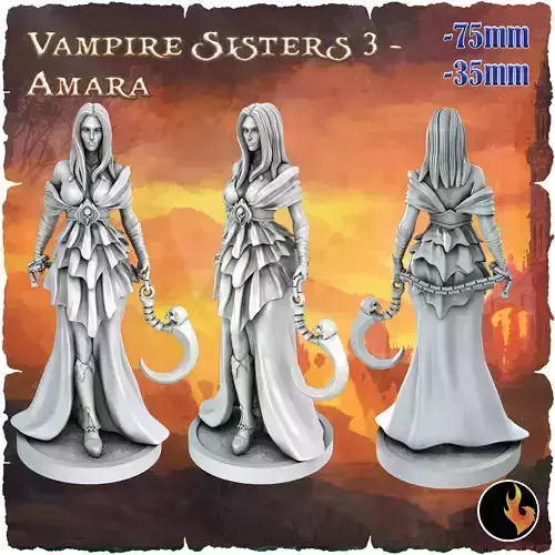 Amara - Dark Fantasy Minis