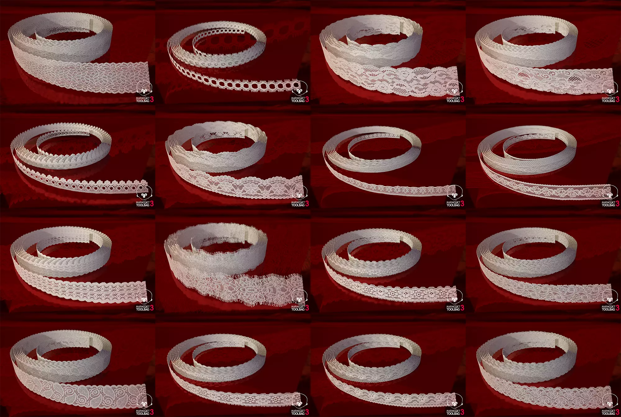 Fabric Vol 29 - Lace Trims Texture