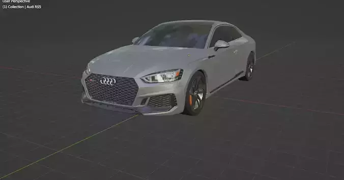 Audi RS5 3D Model